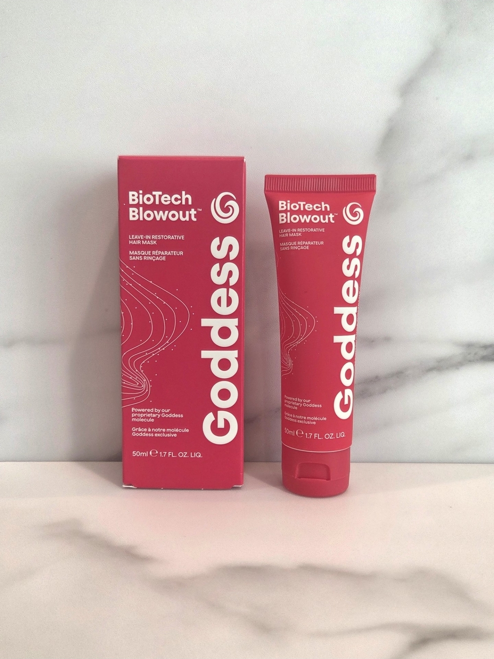 BioTech Blowout Goddess Leave-In Hair Mask - Pink